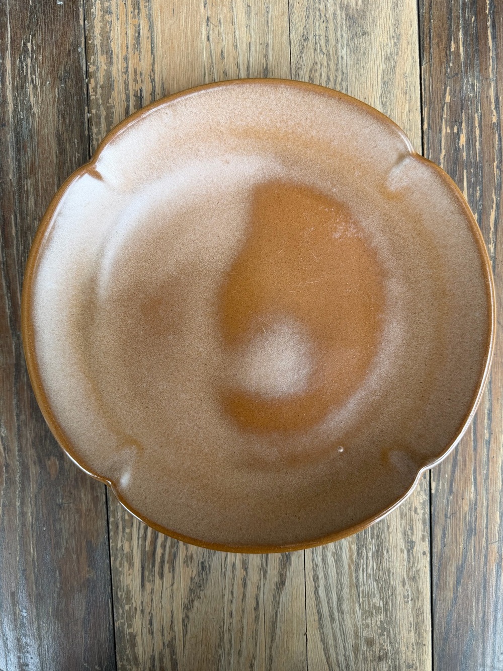 Frankoma 5F Plainsman Prairie Brown Dinner Plate